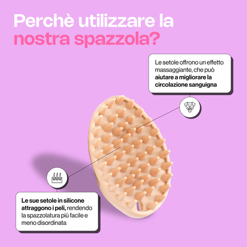 Spazzola in silicone Sofy Mama