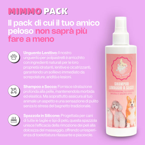 Mimmo Pack + T-shirt in Limited Edition
